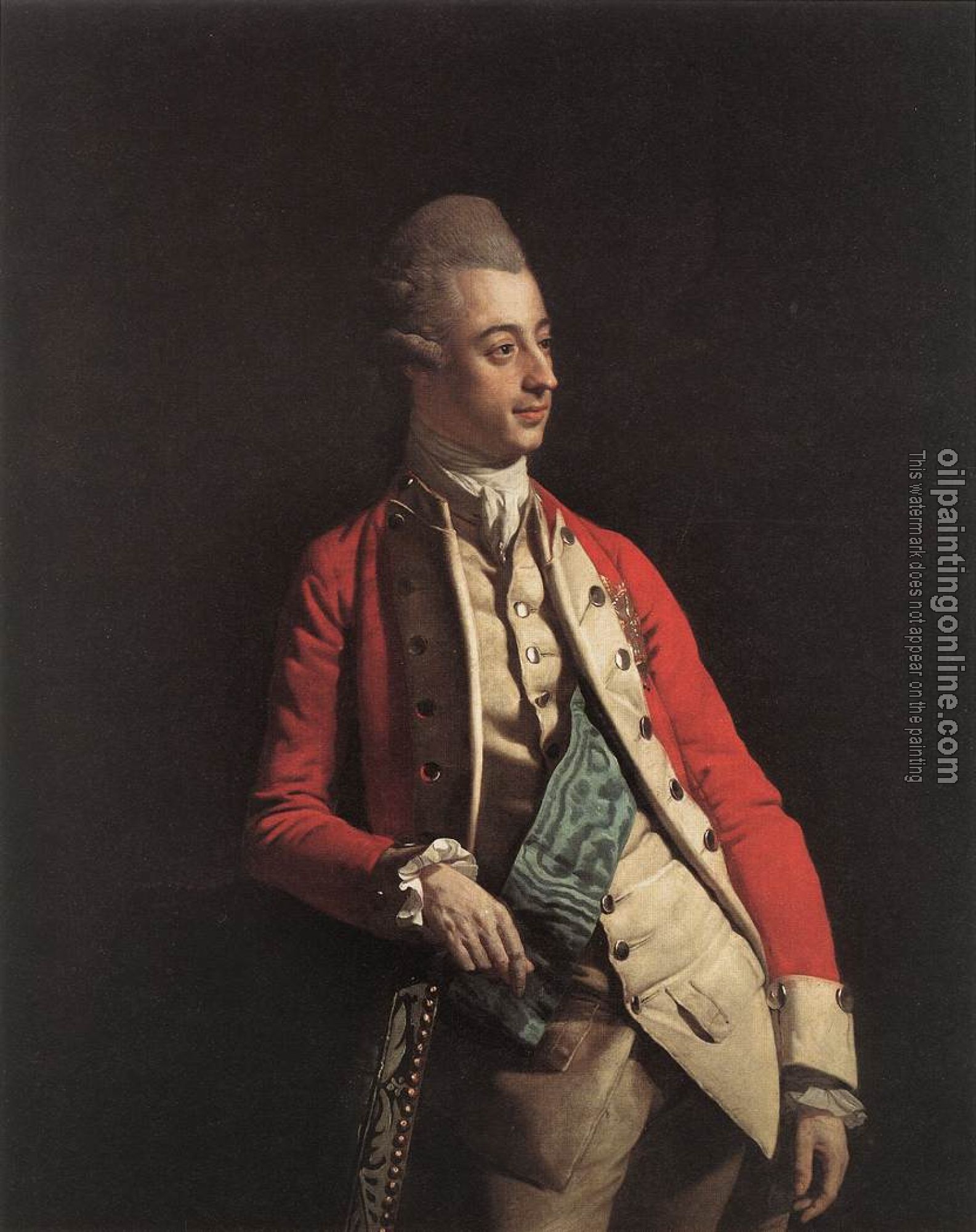 Zoffany, Johann - Prince Ernest Gottlob Albert of Mecklenburg-Strelitz